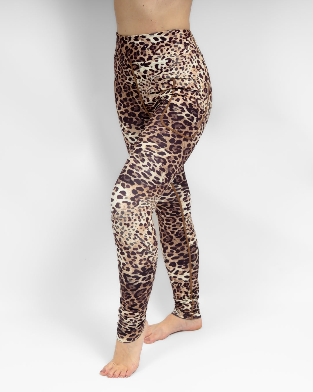 Aya Leopard Winter Leggings