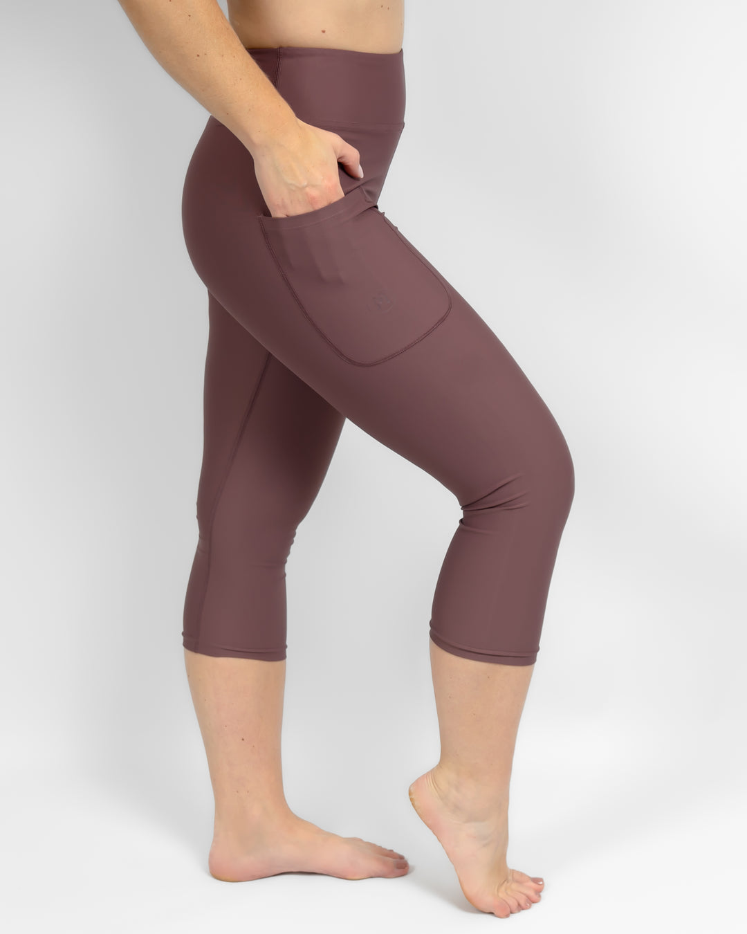 Signature Dusty Rose Capri