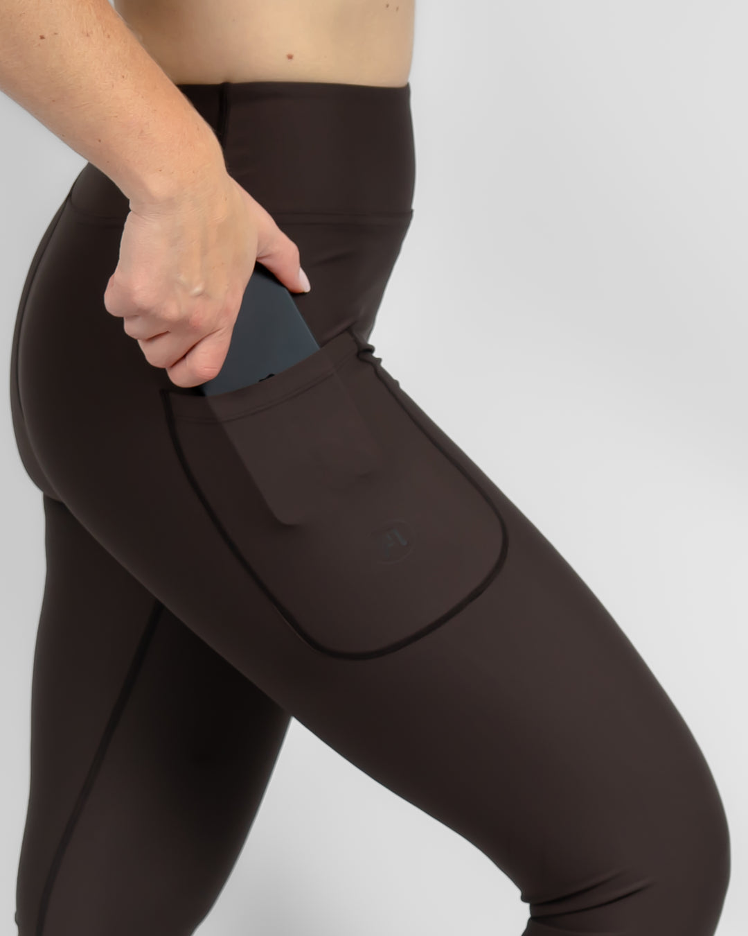 Signature Mocha Brown Capri