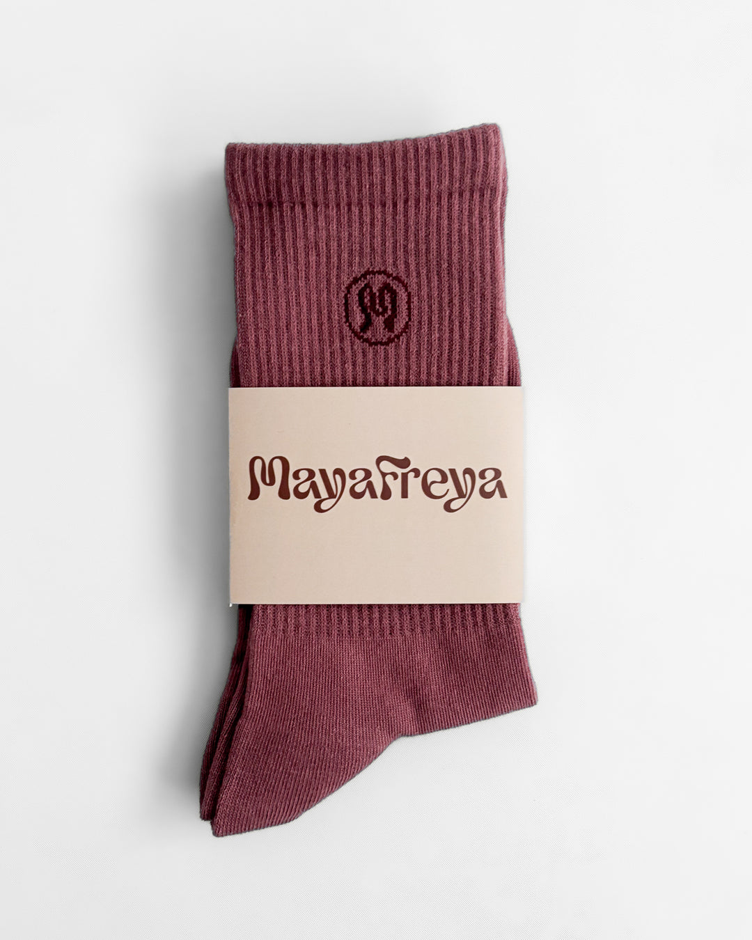 Zoe Dusty Rose Socks