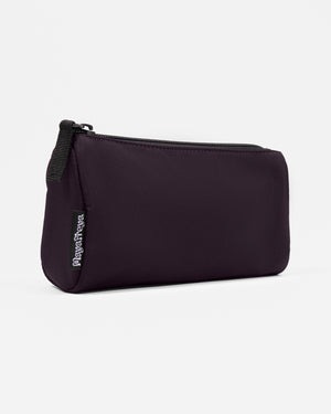 Alisa Deep Plum Cosmetic Pouch