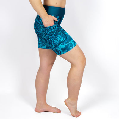 Aqua Mandala Shorts