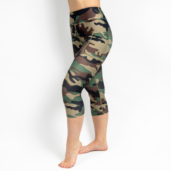 Signature Army Capri