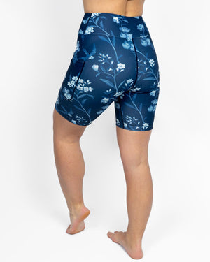 Signature Blue Vintage Bloom Shorts