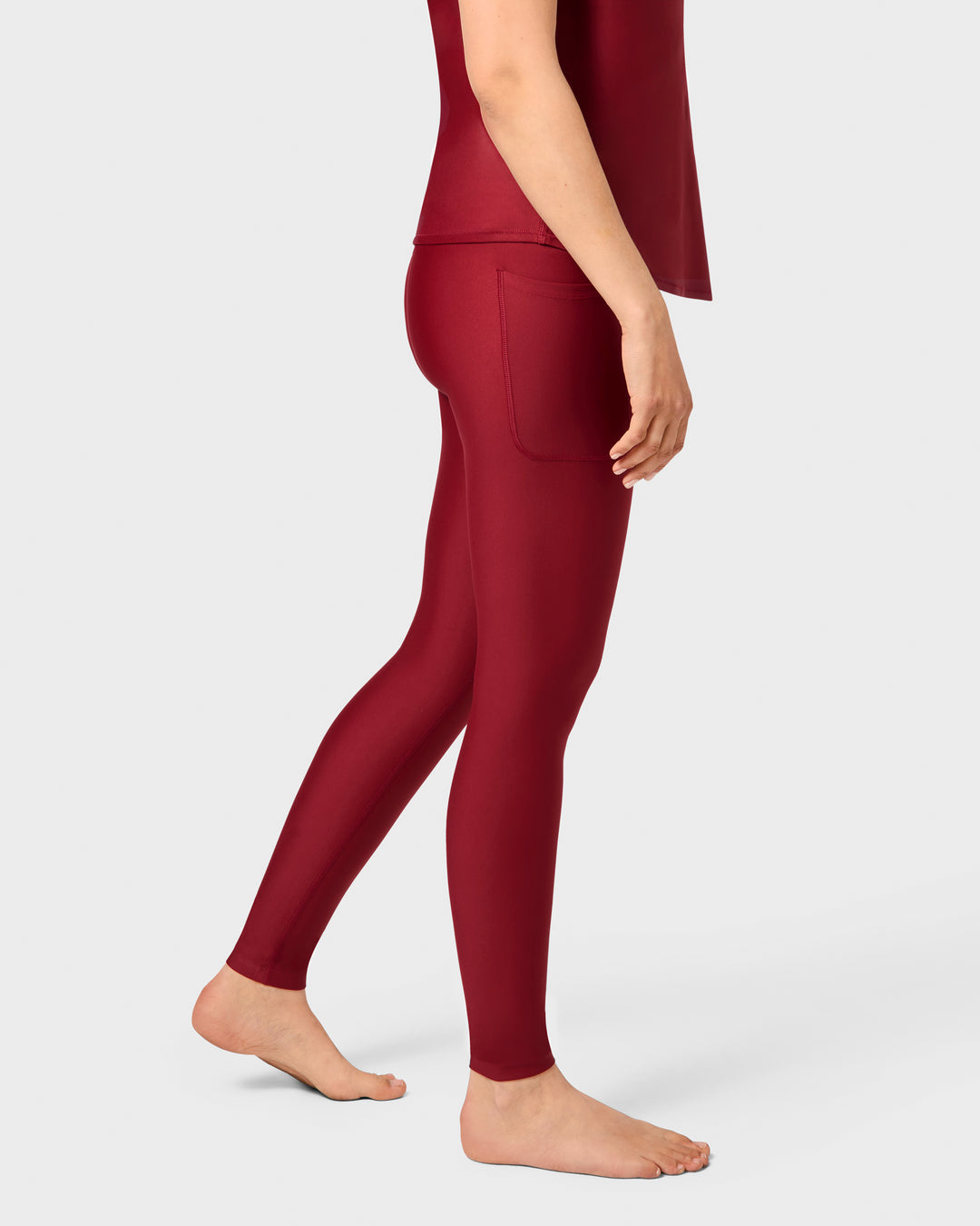 Signature Bordeaux Leggings