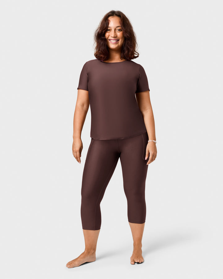 Signature Brown Capri