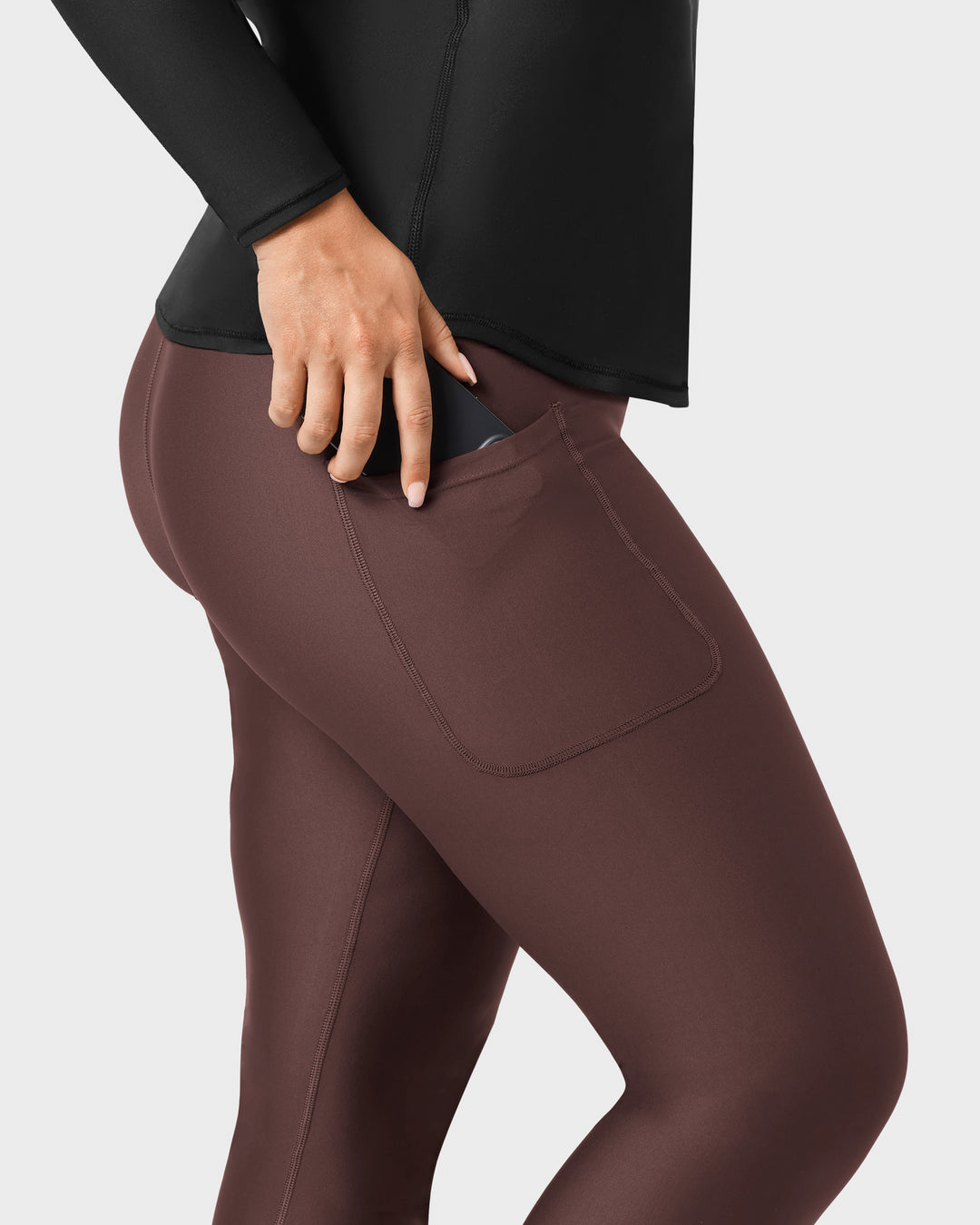 Signature Brown Leggings