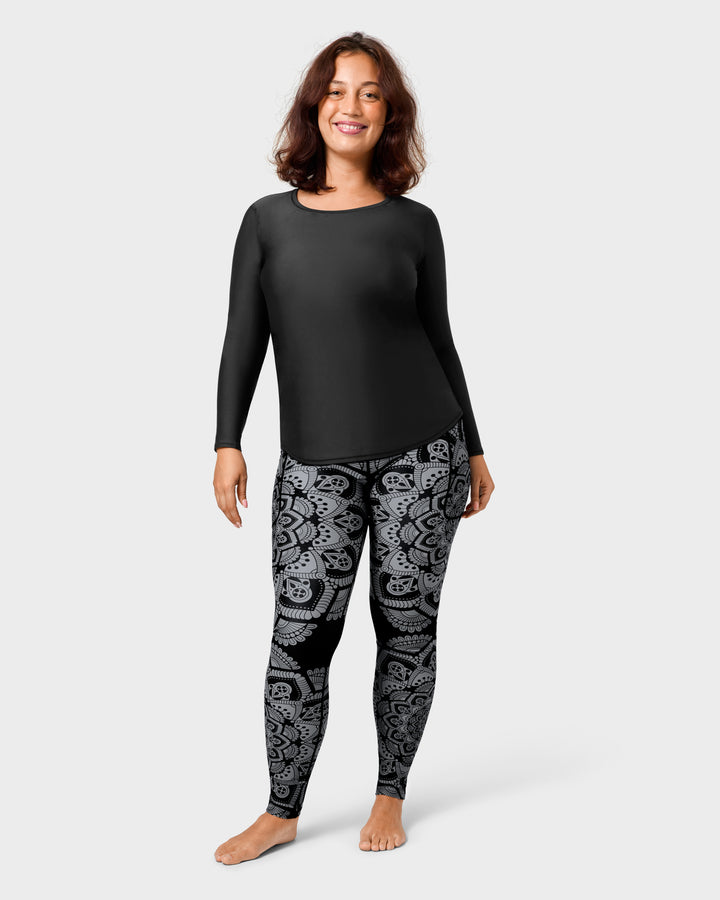 Signature Dark Mandala Leggings