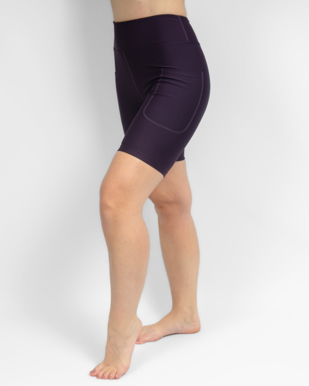 Signature Deep Plum Shorts
