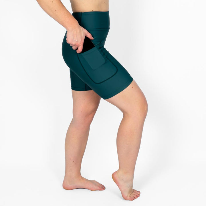Signature Deep Teal Shorts