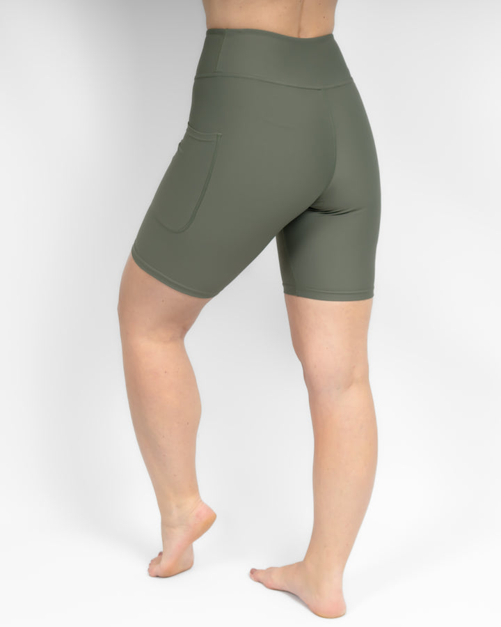 Signature Dusty Green Shorts