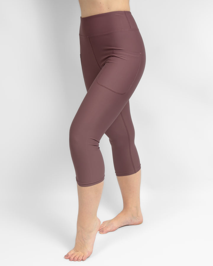 Signature Dusty Rose Capri