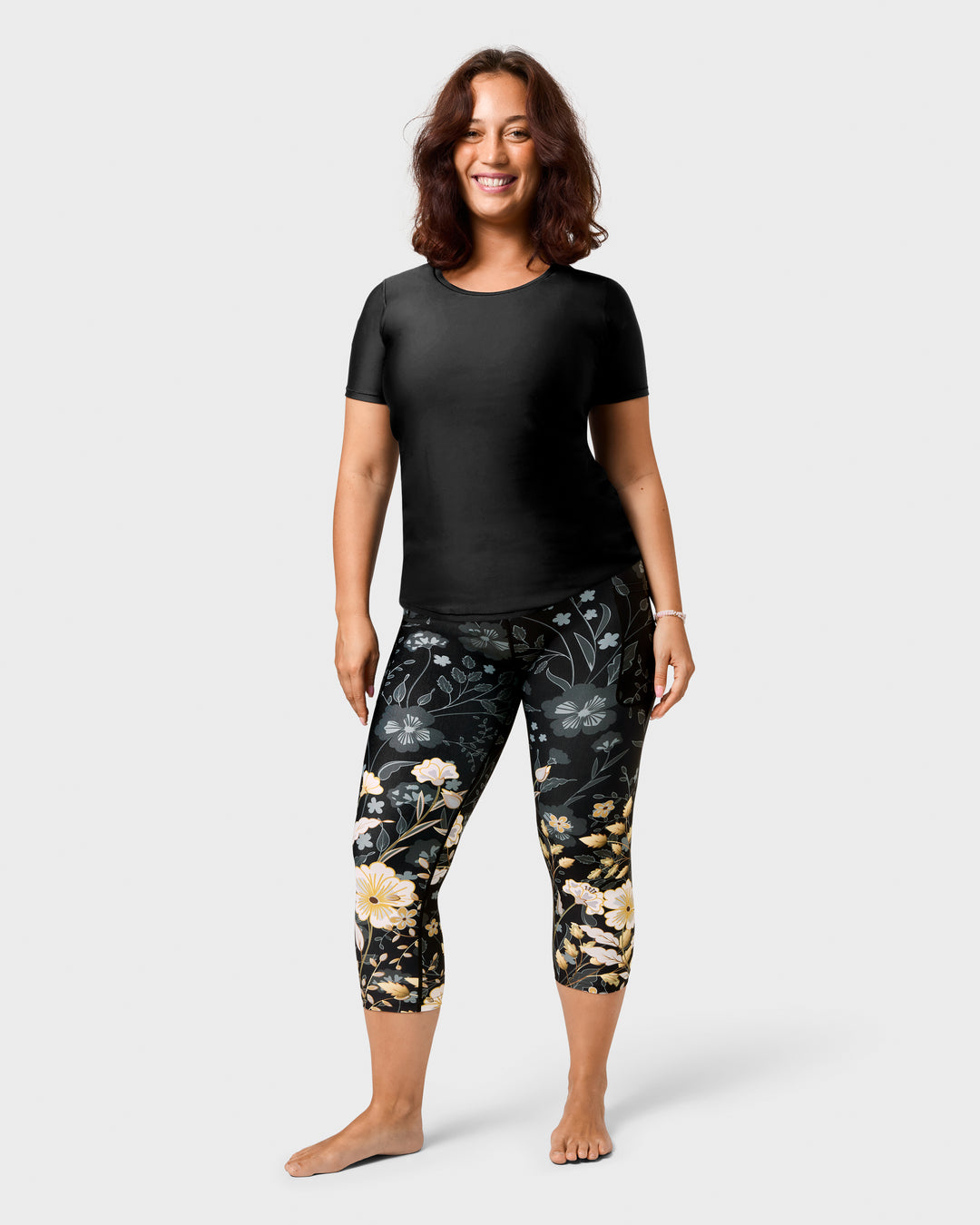 Signature Elegant Floral Capri