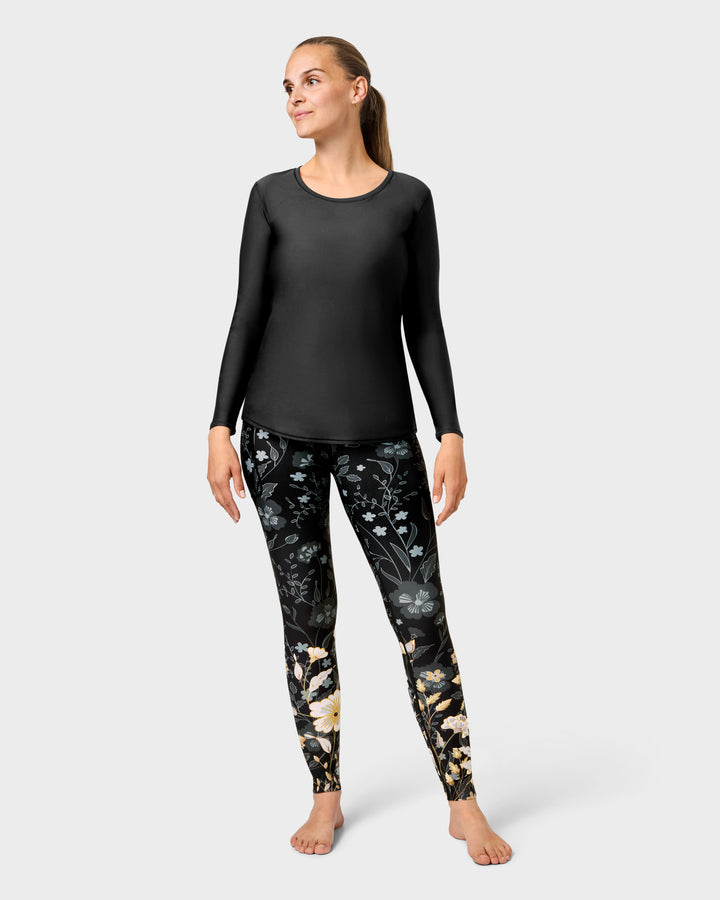 Signature Elegant Floral Leggings