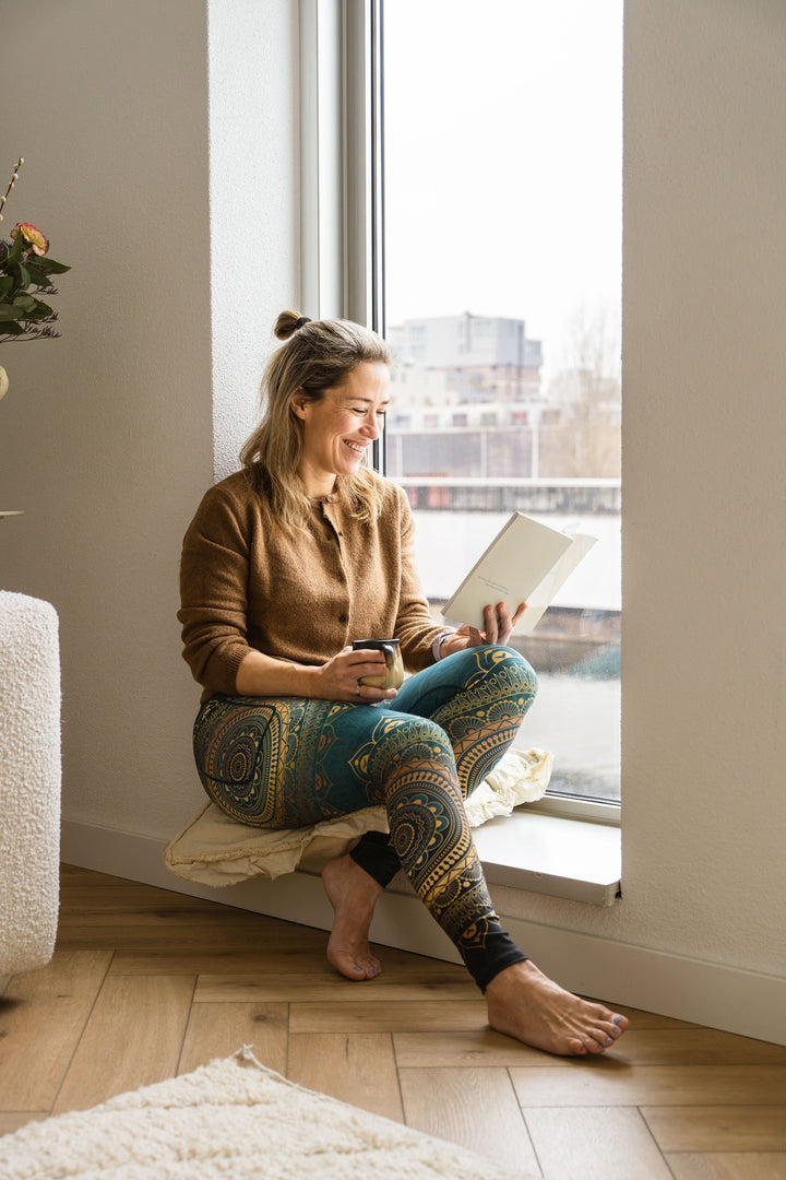 Signature Emerald Mandala Leggings