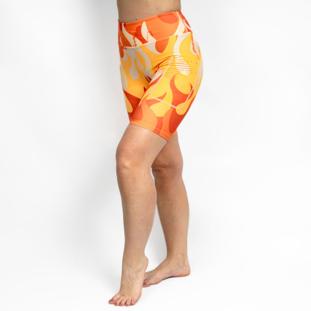 Signature Flame Shorts