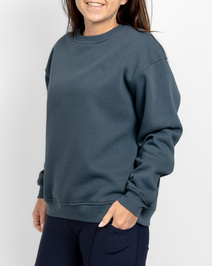 Ida Classic Dusty Blue Sweatshirt