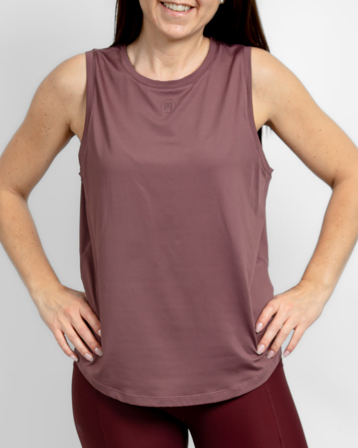 Lea Dusty Rose Sports Top