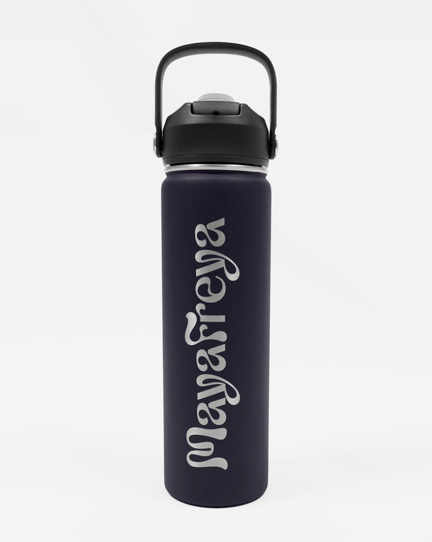 Luna Deep Blue Water Bottle 650ml