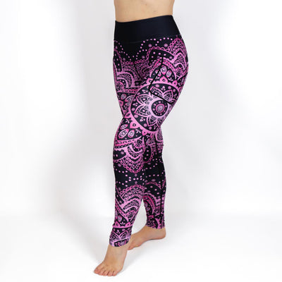 Magenta Mandala Leggings