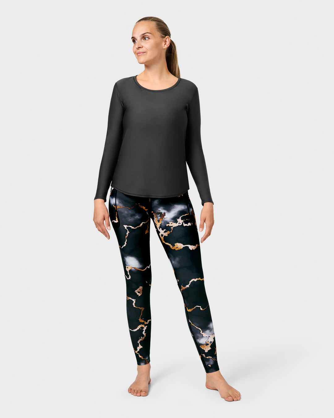 Signature Marble Leggings