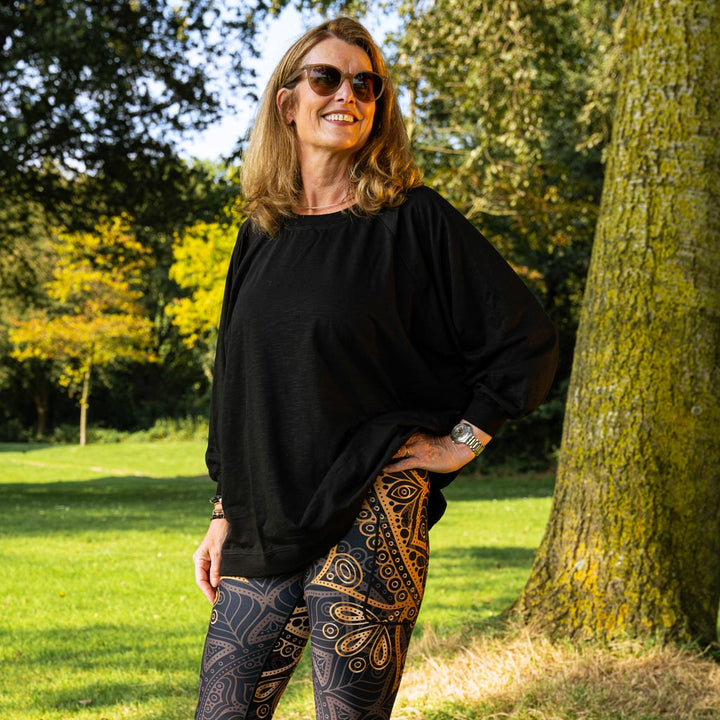 Marley Relaxed Black Shirt