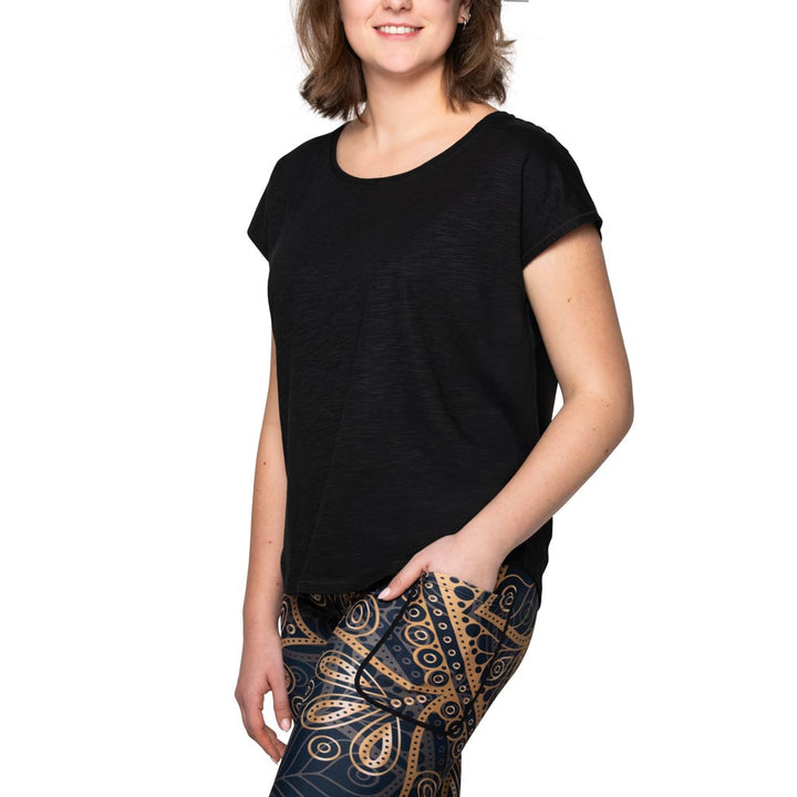 Marley Relaxed Black T-Shirt