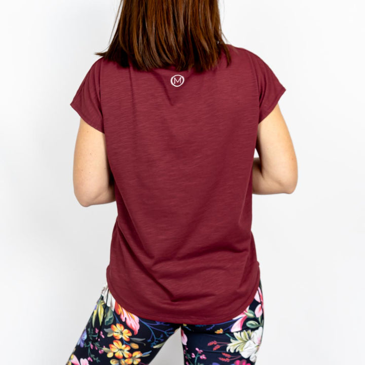 Marley Relaxed Bordeaux T-Shirt