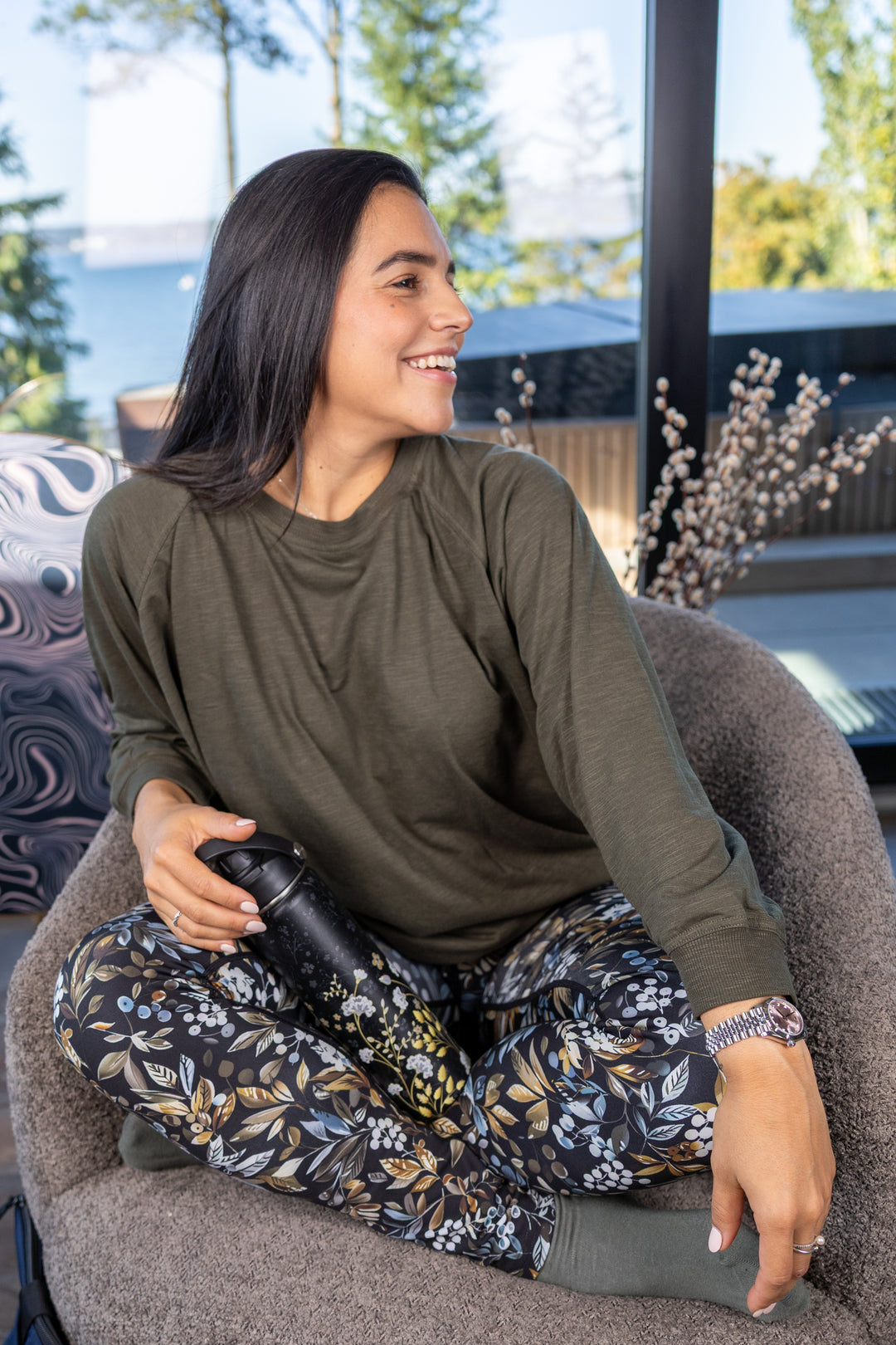 Marley Relaxed Deep Olive Shirt