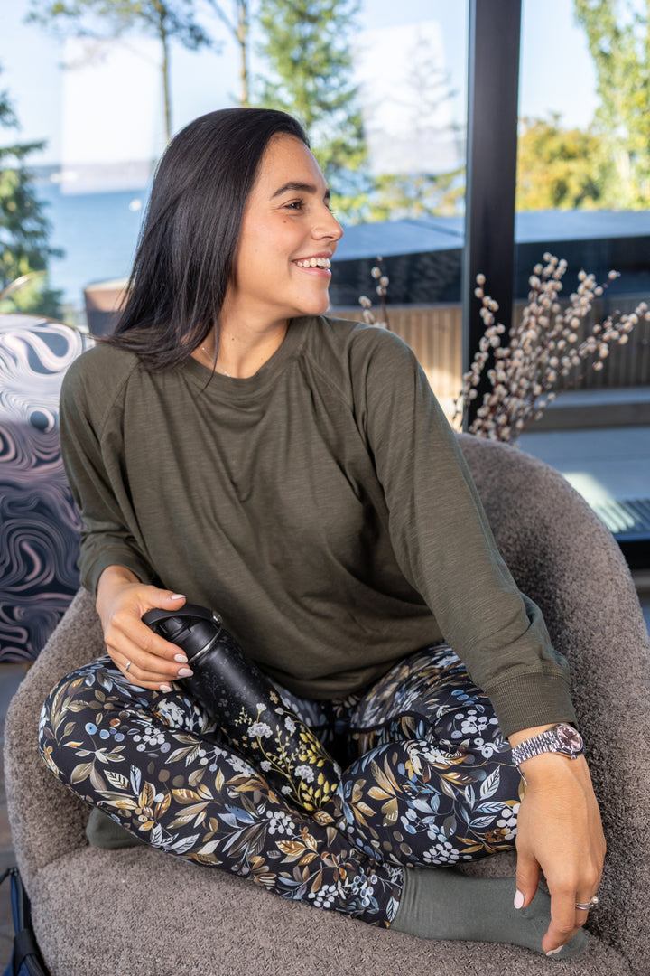 Marley Relaxed Deep Olive Shirt