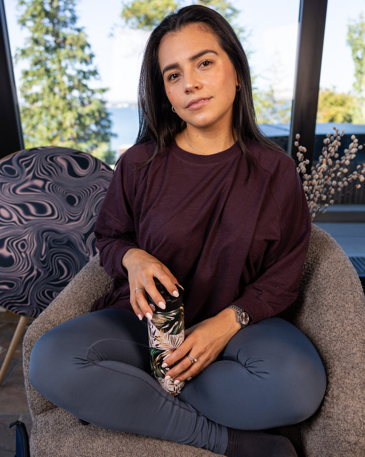 Marley Relaxed Deep Plum Shirt