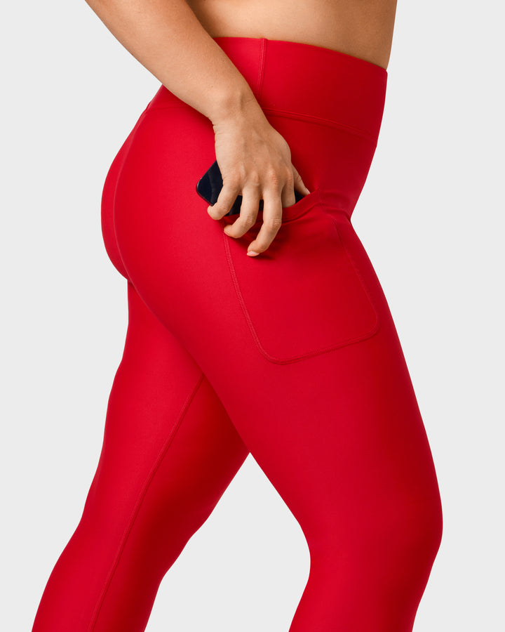 Signature Maroon Capri