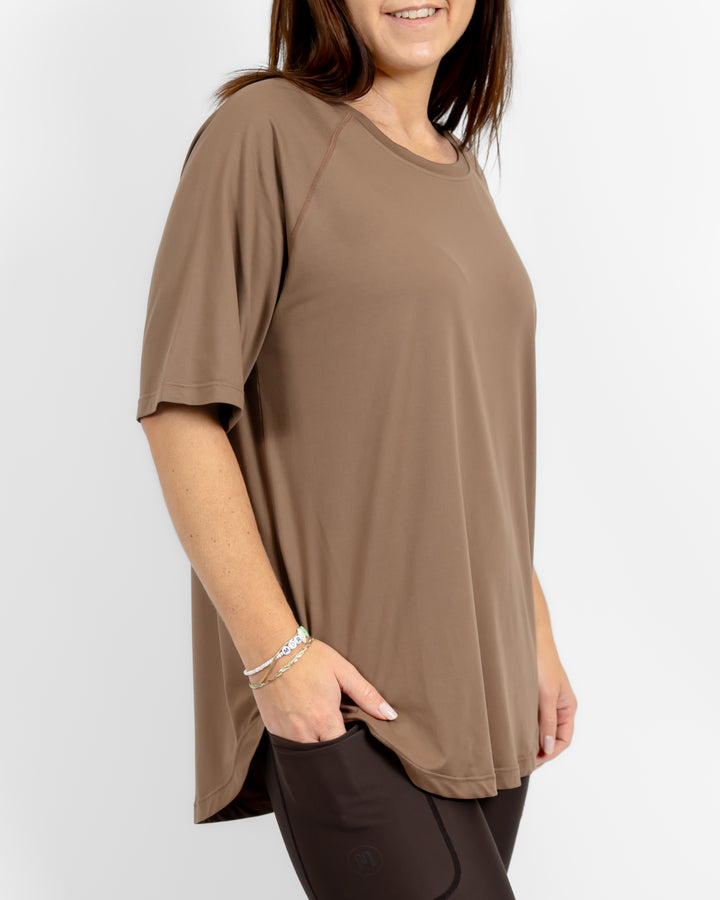 Mira Relaxed Latte T-Shirt
