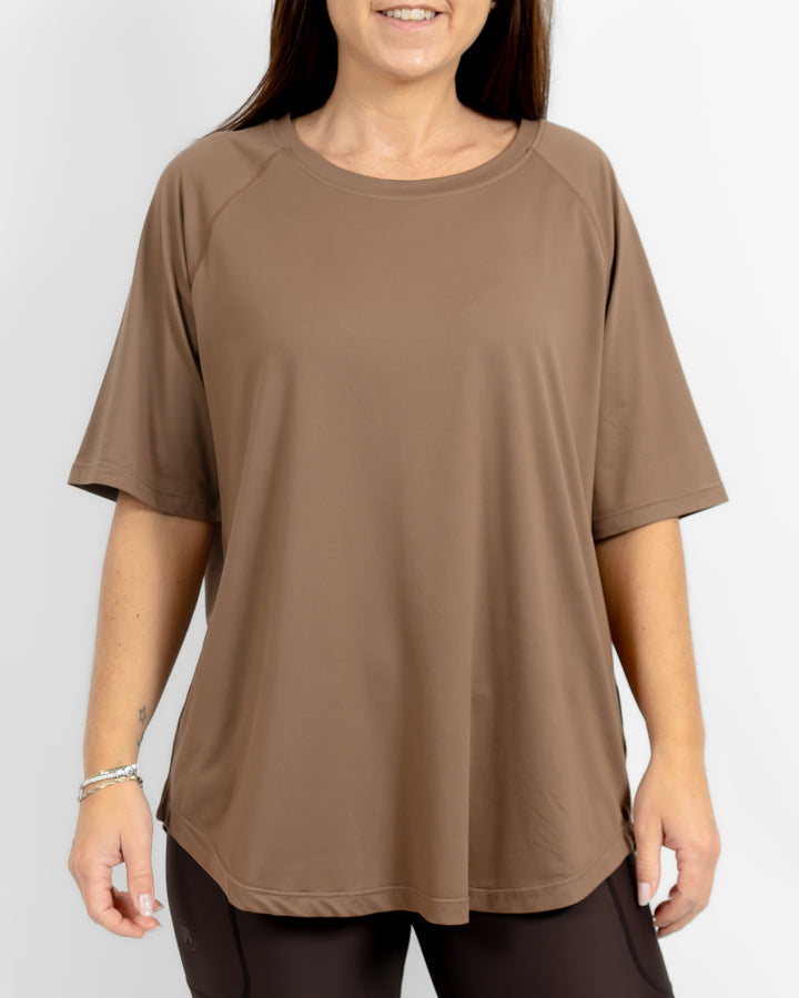 Mira Relaxed Latte T-Shirt