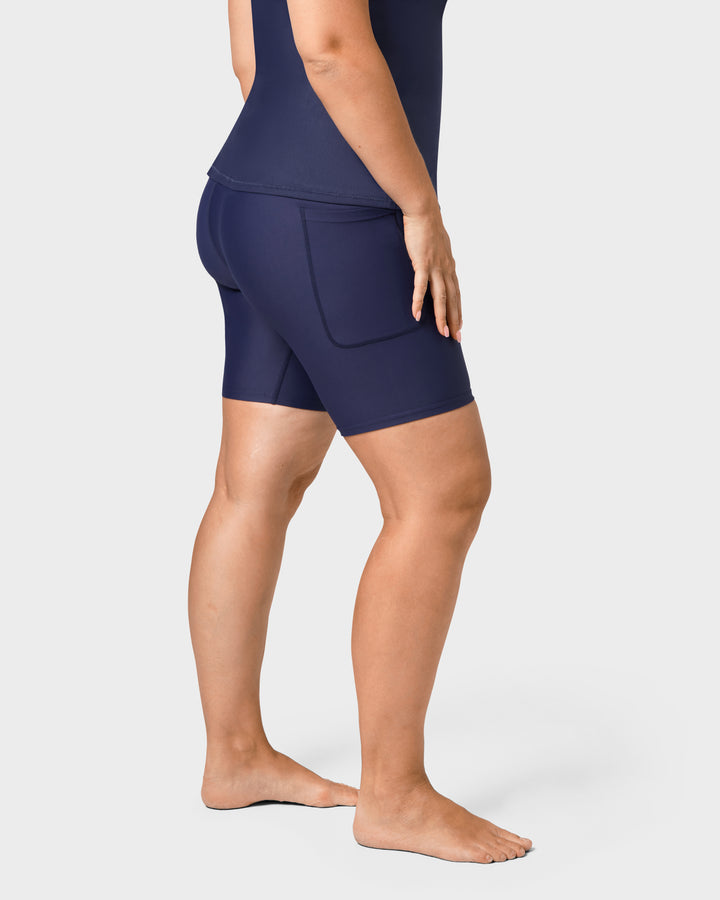 Signature Navy Shorts