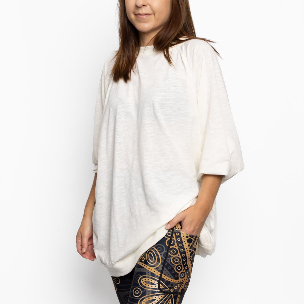 Marley Relaxed Off-White Shirt