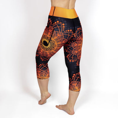Orange Mandala Capri