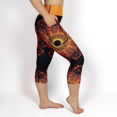 Orange Mandala Capri