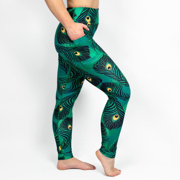 Signature Peafowl Leggings