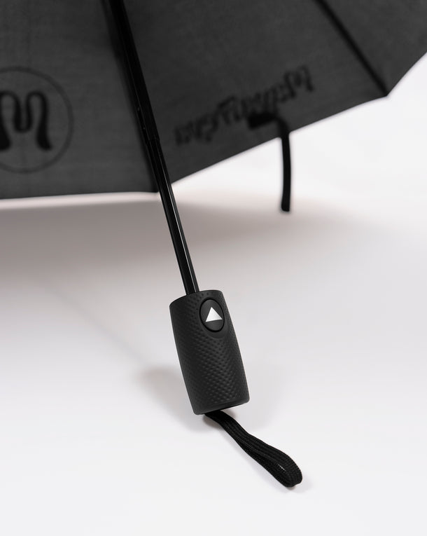 Rainia Black Umbrella
