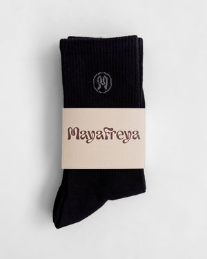 Zoe Black Socks