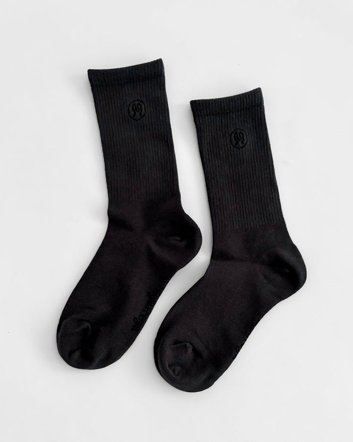 🎁‍ 3-Pak Zoe Deep Grey Socks (Gratis gåva)
