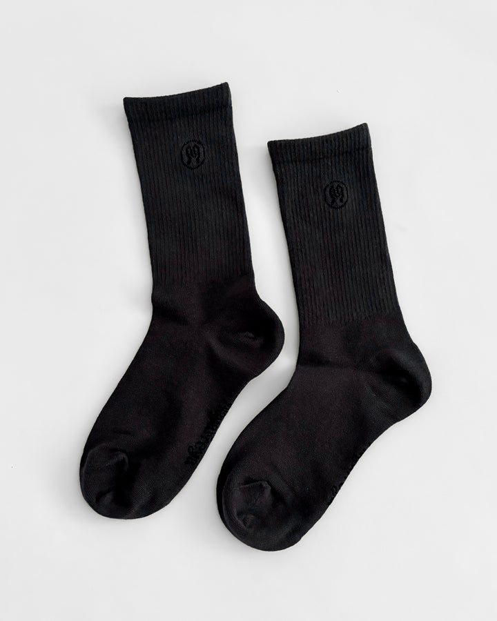 3-Pak Zoe Deep Grey Socks