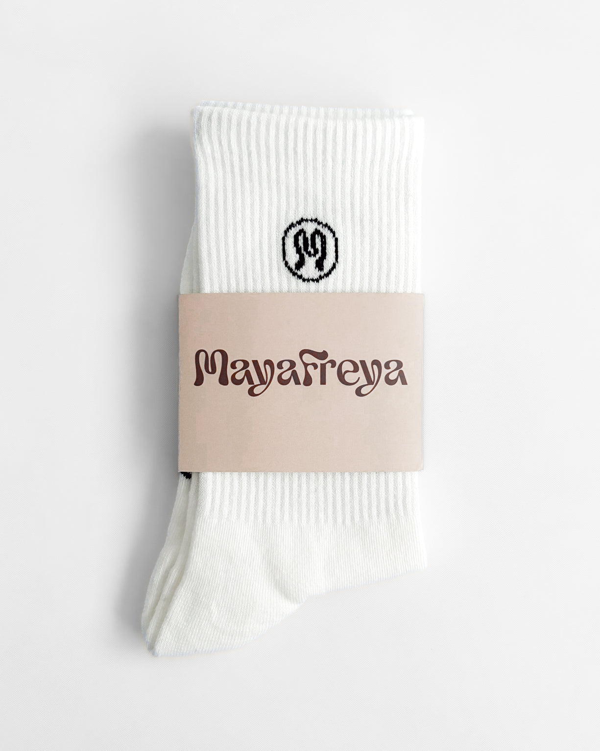 Zoe White Socks