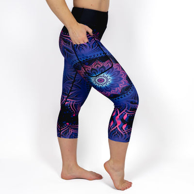 Neon Mandala Capri