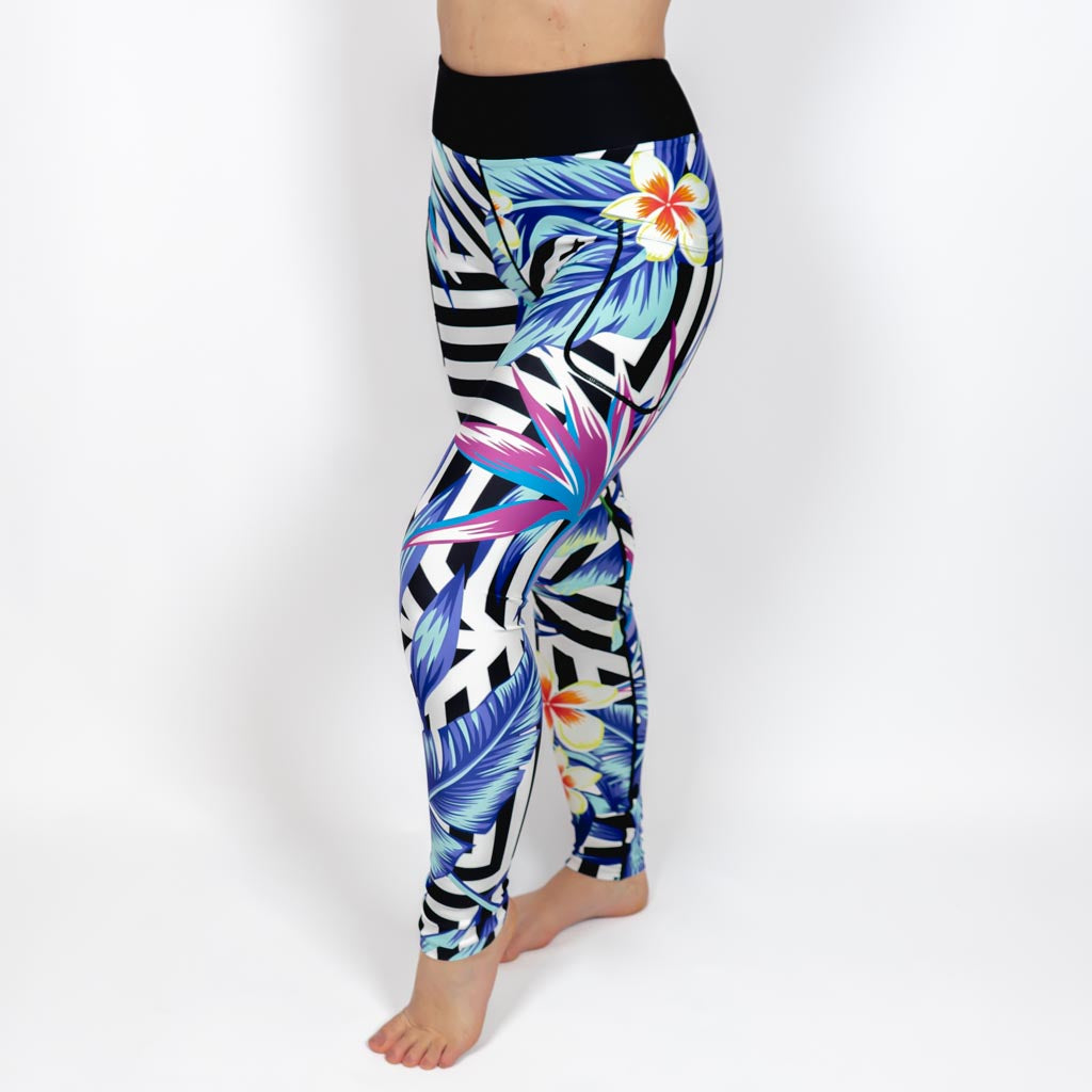 Tropical Lines Leggings