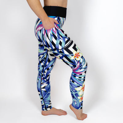 Tropical Lines Leggings