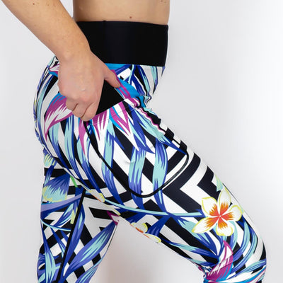 Tropical Lines Leggings