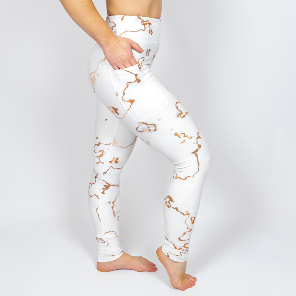 Bright Marble Leggings