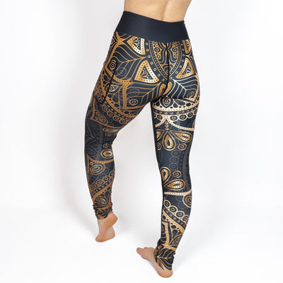 Golden Mandala Leggings